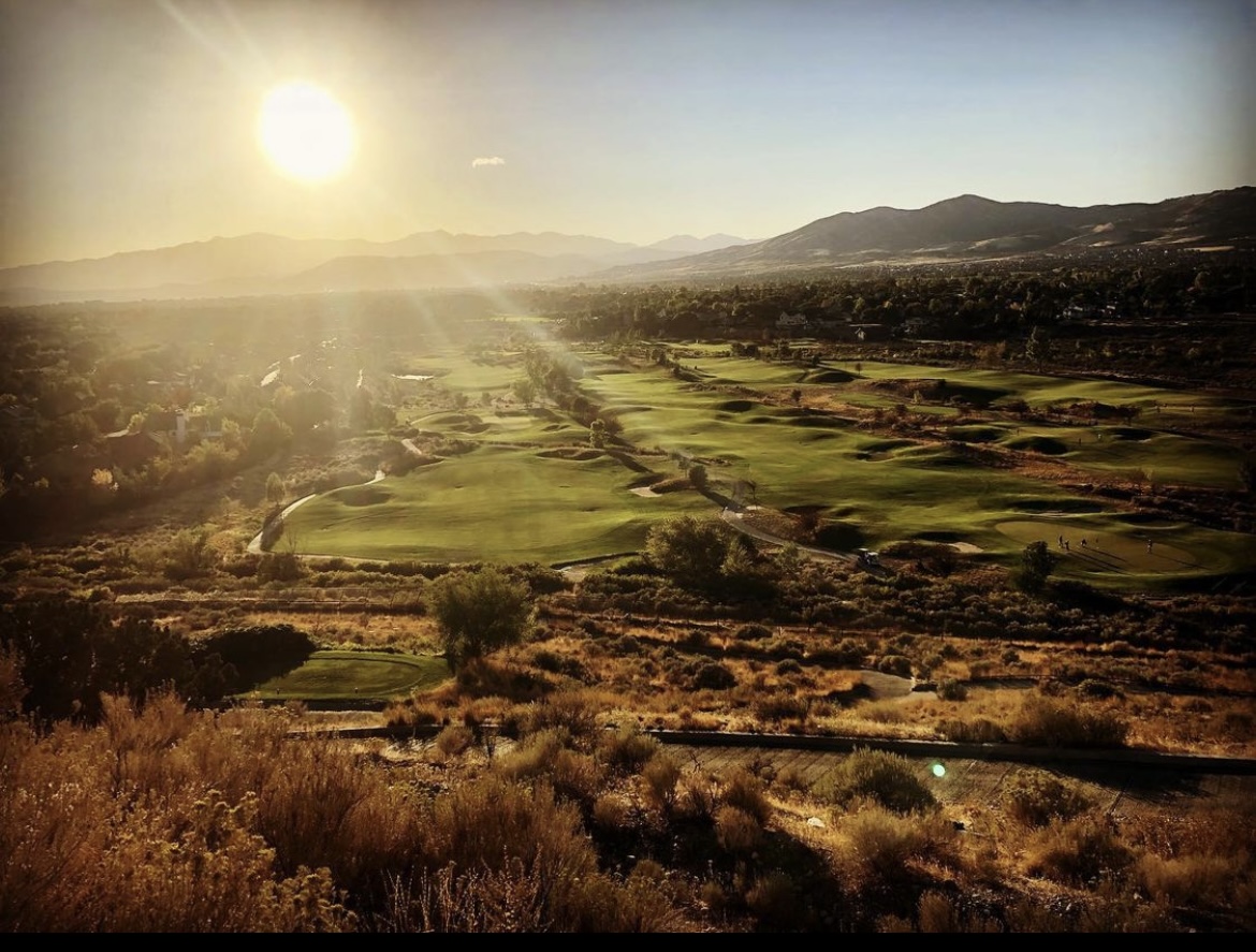 Golf-course setting in Cedar Hills